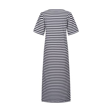 Liberté - Alma T-Shirt Dress - Black Creme Stripe